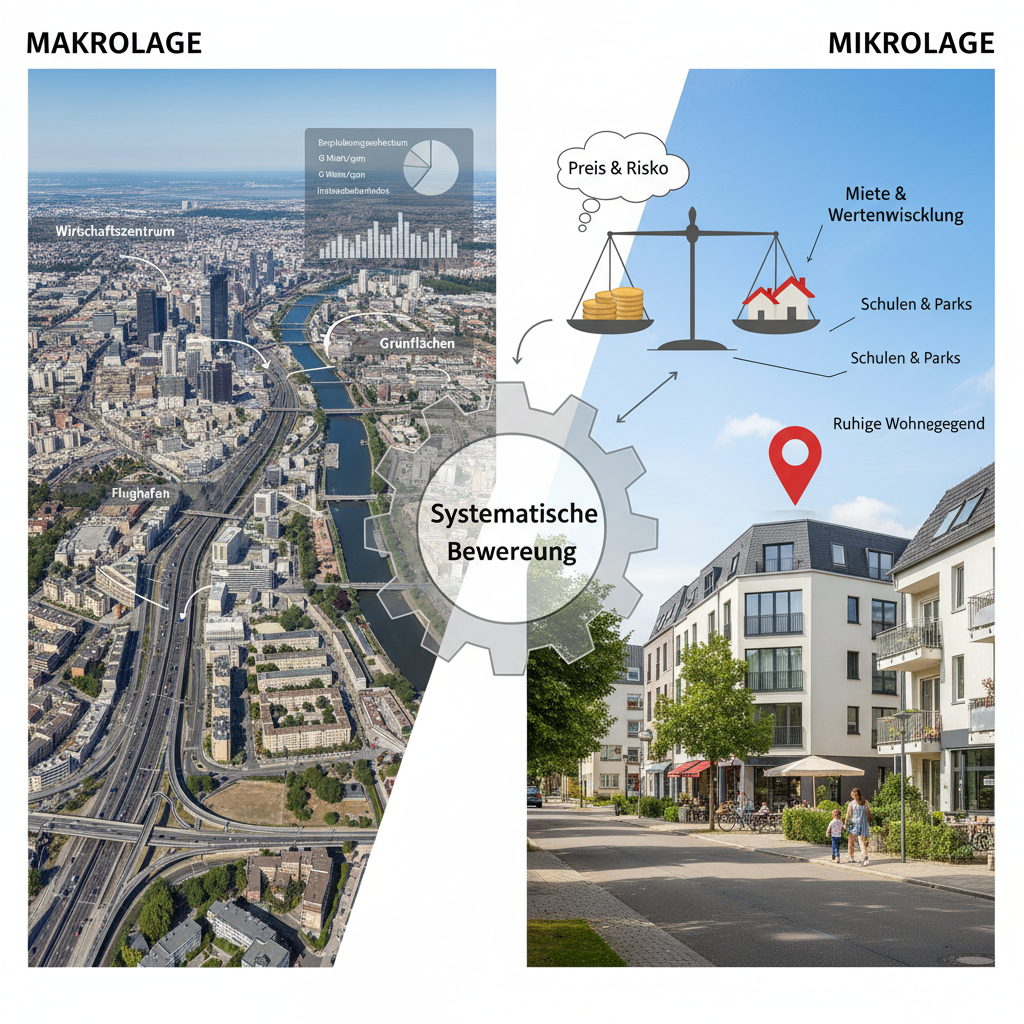 Makro und Mikrolage von Immobilien verstehen und bewerten