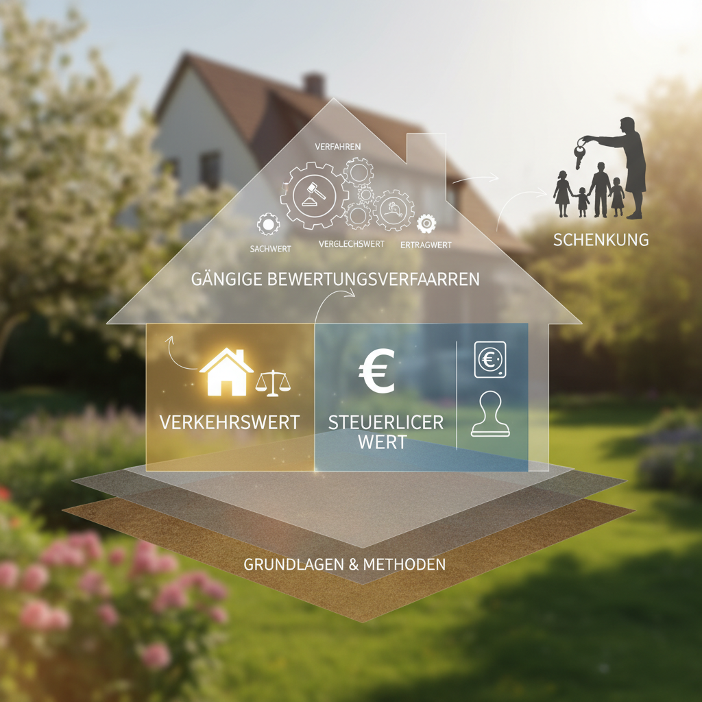 Wertermittlung bei Hausschenkung Steuerliche Grundlagen Verfahren und Praxis